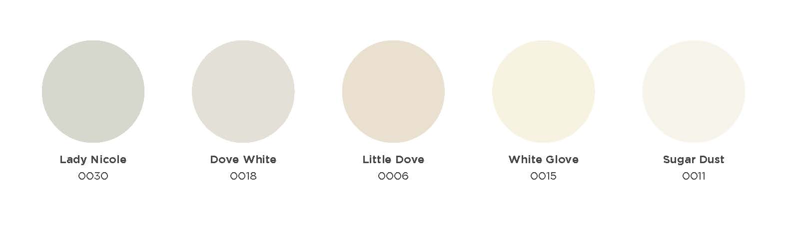 Color Palette Fresh Linen Hallman Lindsay