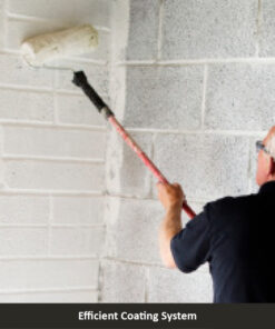 Man painting wall